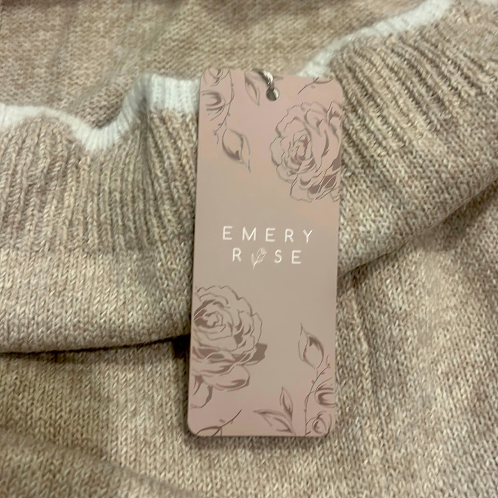 Tan Sweater with tags